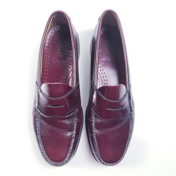 G.H Bass & Co Weejuns Men's Cordovan Leather Penny Loafer Size 12 Slip On - Picture 6 of 10